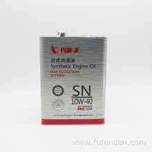 4L F-style Engine Oil Tin Can